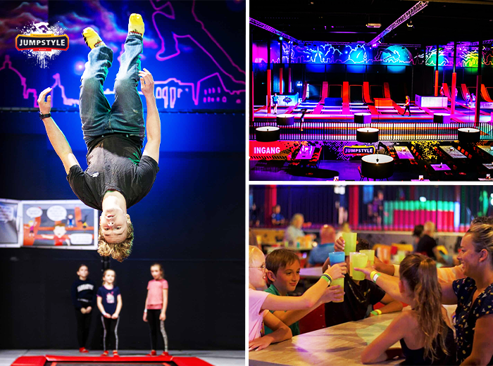 1 of 2 uur jumpen + evt. gripsokken, drankje en chips bij Jumpstyle Assen