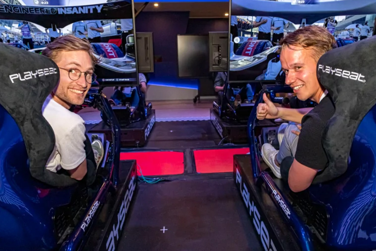 1,5 uur Sim Racing bij H20 Esports 