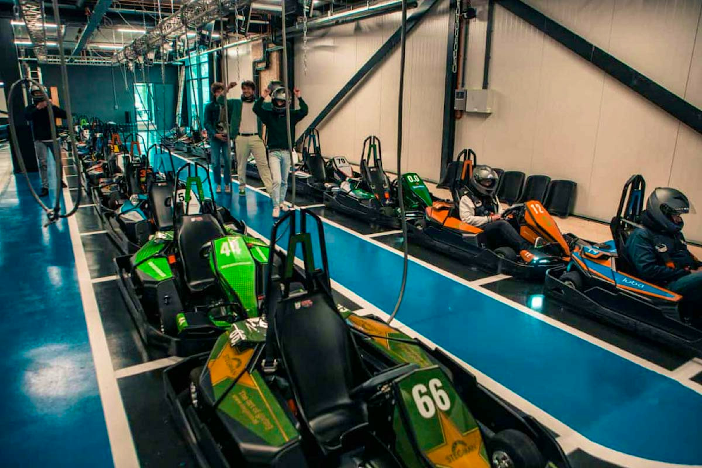 1, 2 of 3 heats E-karten bij SkagaVenture