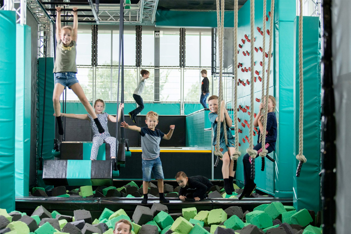 1 uur free jumpen bij Samcity
