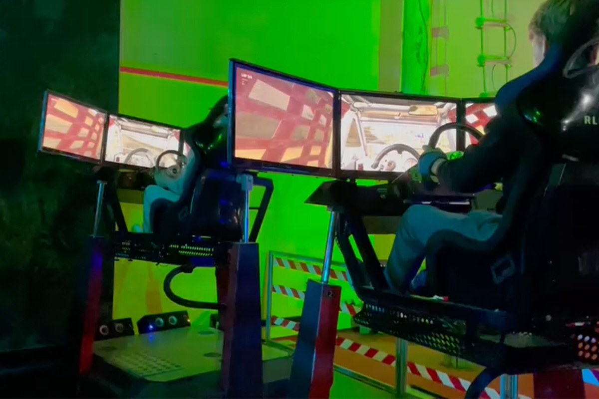 1 heat simracen bij Coronel Simracen