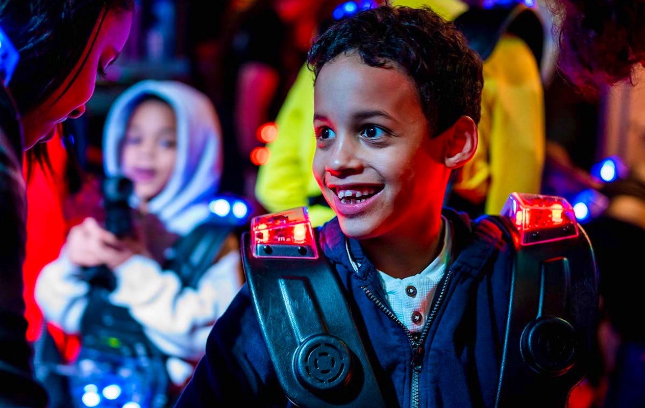 1 sessie lasergamen bij Lasergame Rotterdam