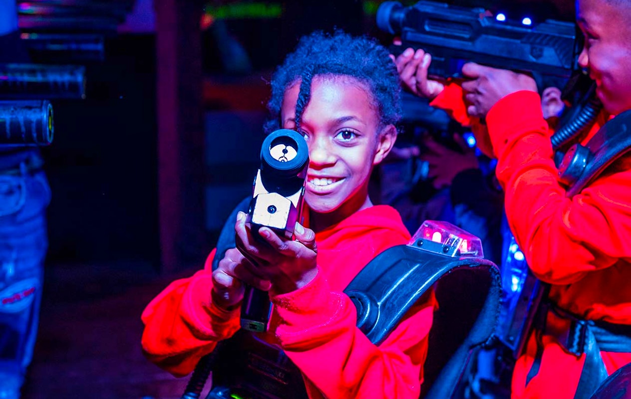 1 sessie lasergamen bij Lasergame Rotterdam
