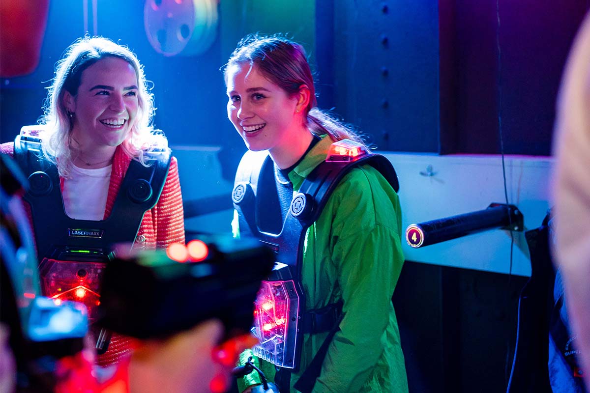 1 sessie lasergamen bij Lasergame Rotterdam