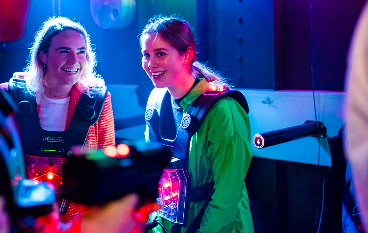1 sessie lasergamen bij Lasergame Rotterdam