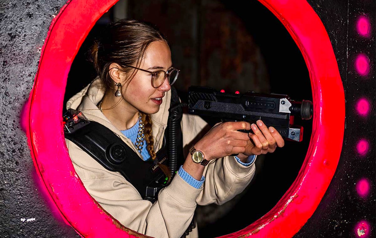 1 sessie lasergamen bij Lasergame Rotterdam