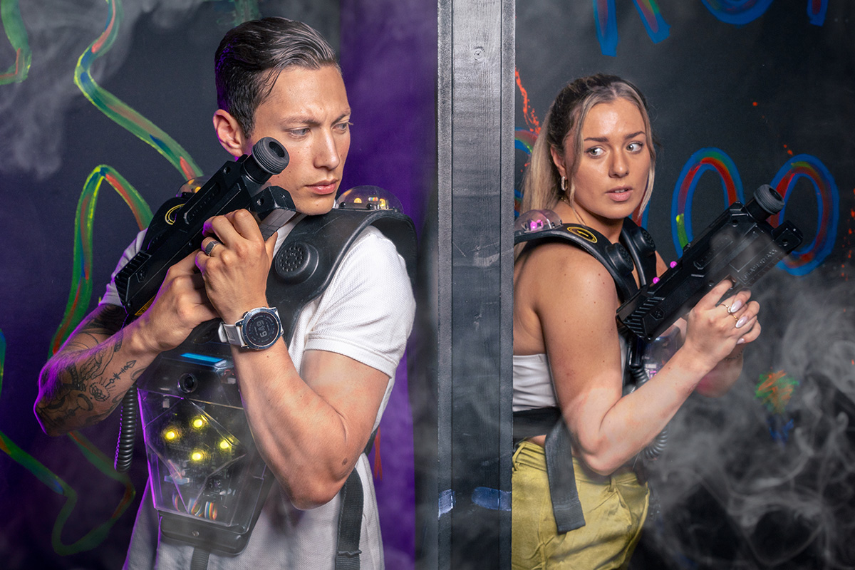 1 sessie lasergamen bij Vier Hoog Breda