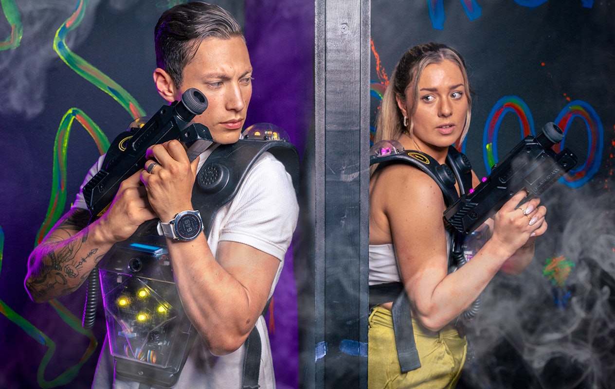 1 sessie lasergamen bij Vier Hoog Breda