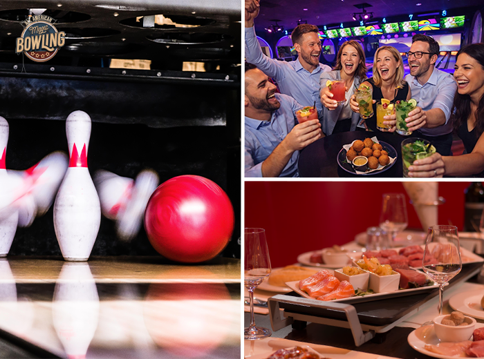 1 uur bowlen + 2 uur steengrillen bij All American Bowling