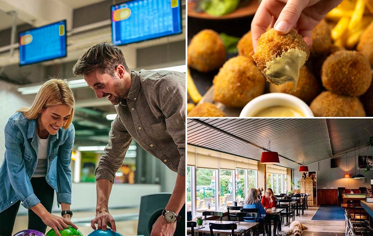 1 uur bowlen (max. 8 personen) + bittergarnituur