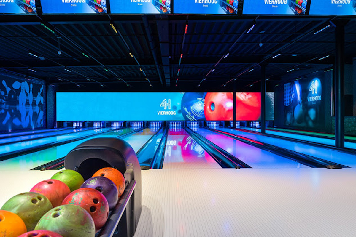 1 uur bowlen bij Vier Hoog Breda