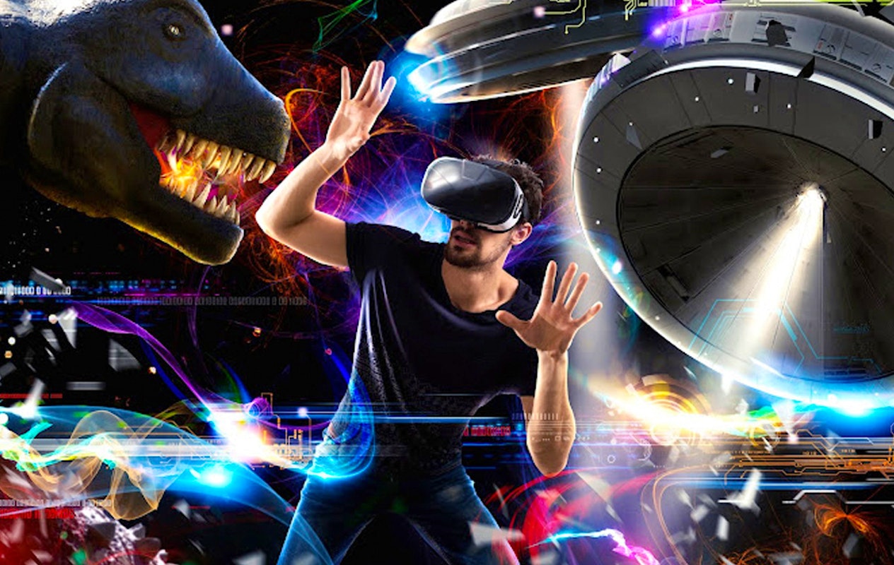 1 uur entree VR Arcade: It's just an Illusion (2 of 4 personen)