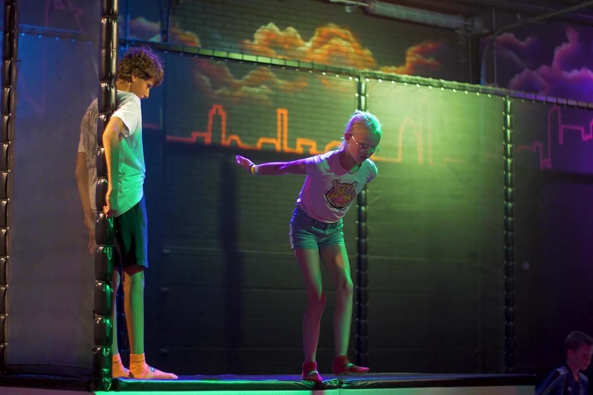 1 of 2 uur jumpen + evt. gripsokken, drankje en chips bij Jumpstyle Assen