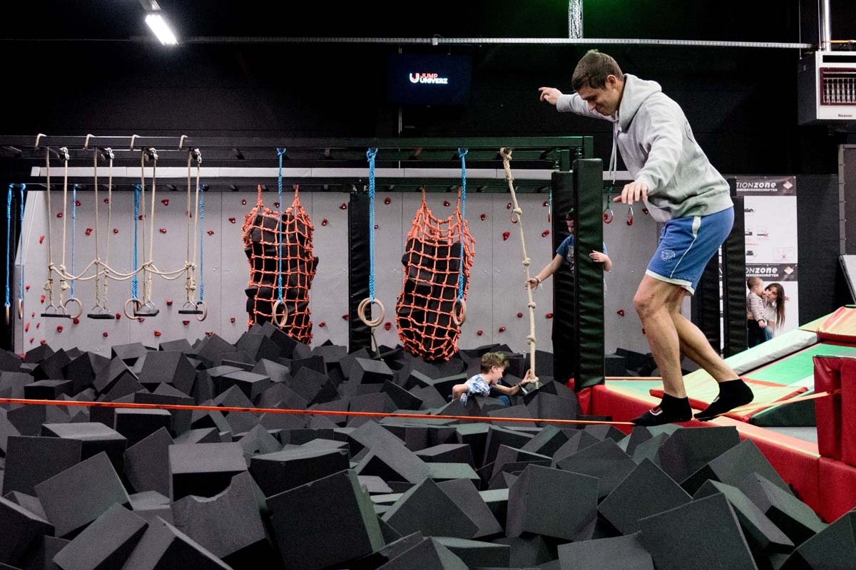 1 uur jumpen bij Jump Univerz Antwerpen