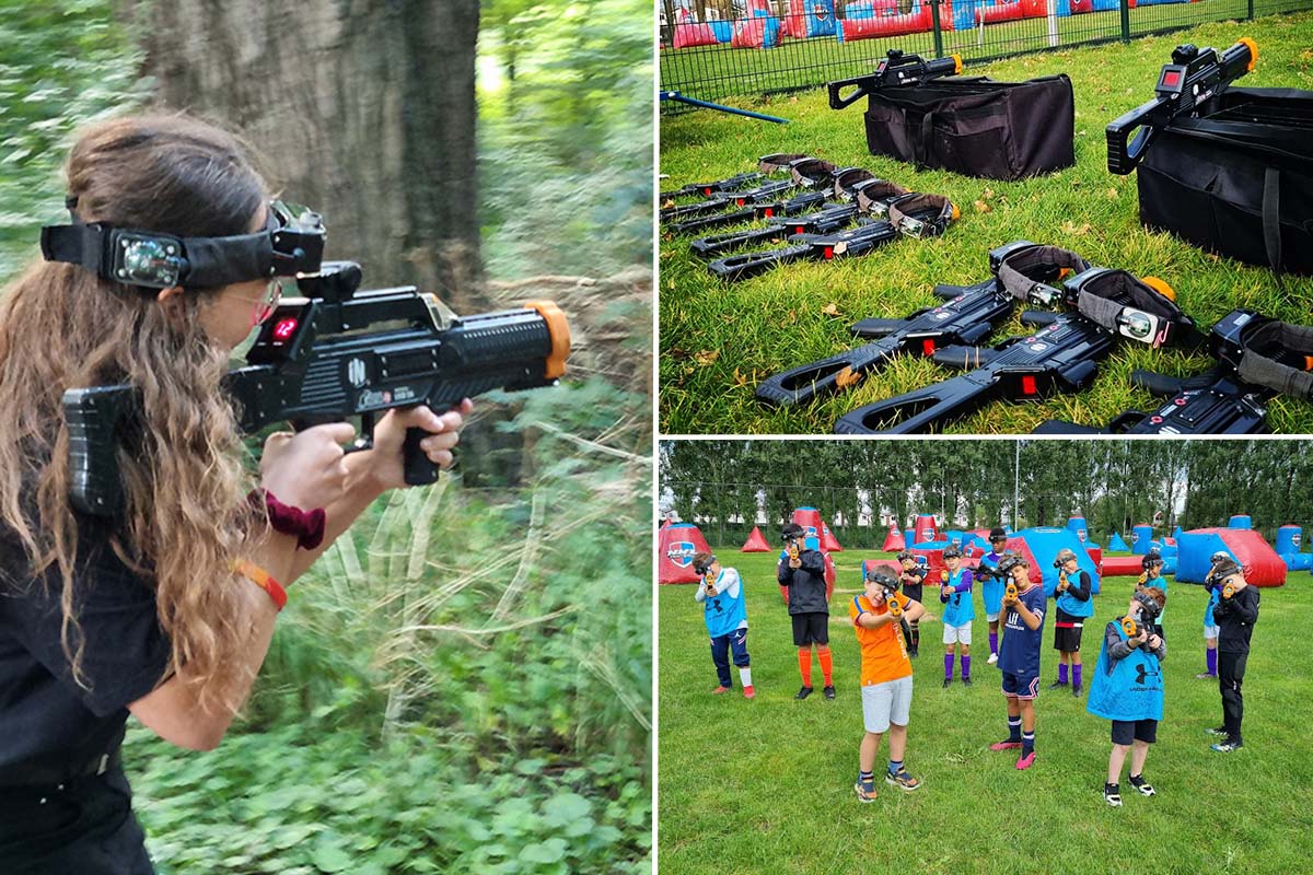 Lasergamen bij eXtreme lasergame (1 uur)  