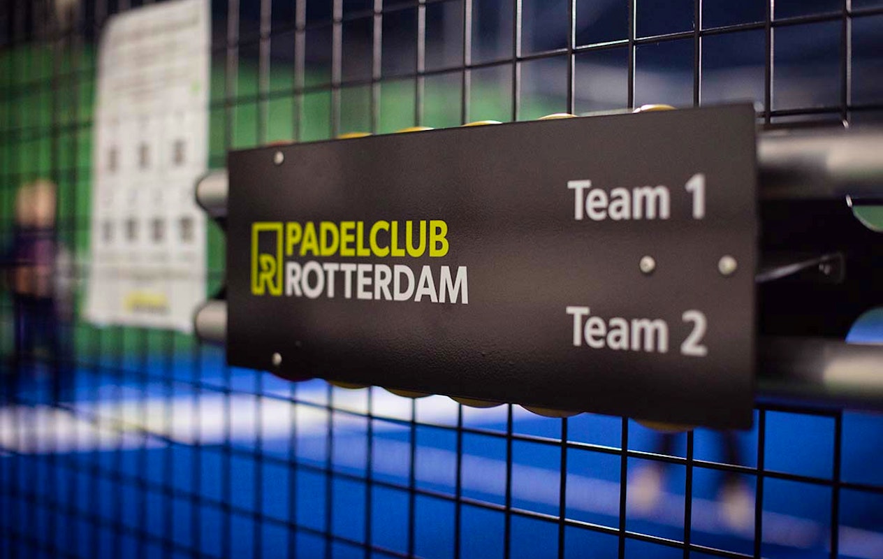 1 uur padellen bij Padelclub Rotterdam (3 locaties)
