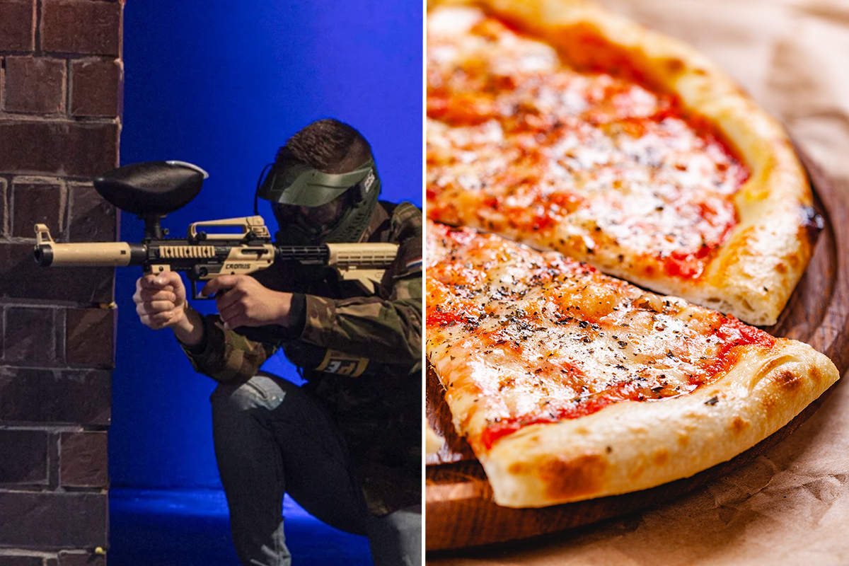 1 uur paintball + 300 reballs + pizza bij Paintball Emmen