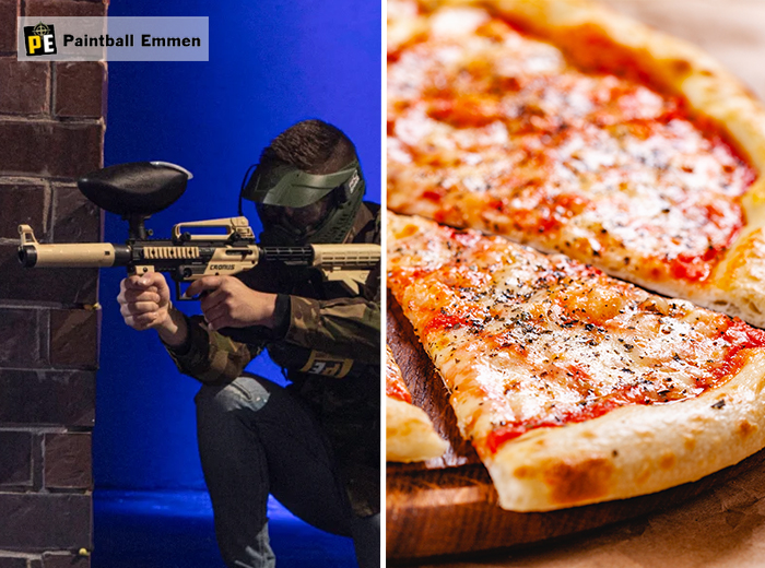 1 uur paintball + 300 reballs + pizza bij Paintball Emmen