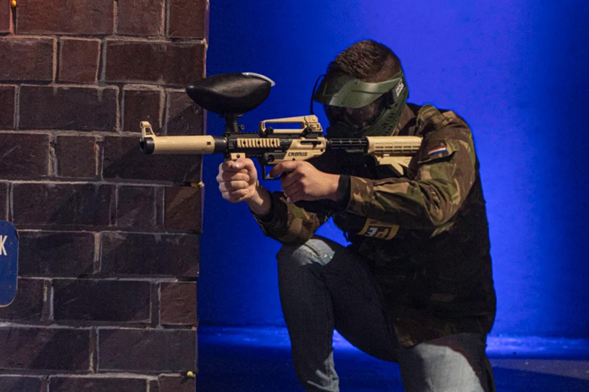 1 uur paintball + 300 reballs + pizza bij Paintball Emmen