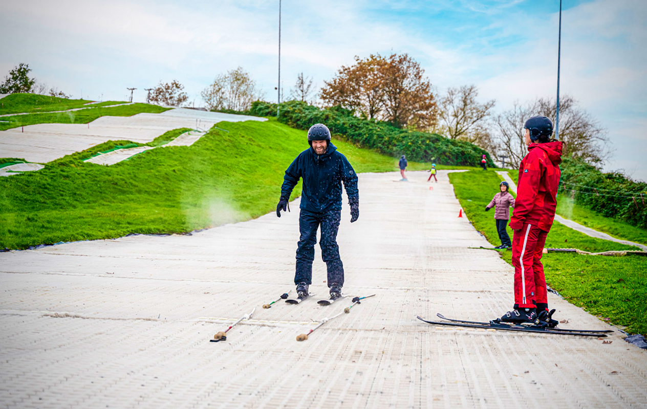 1 uur vrij skiën bij Vallei53