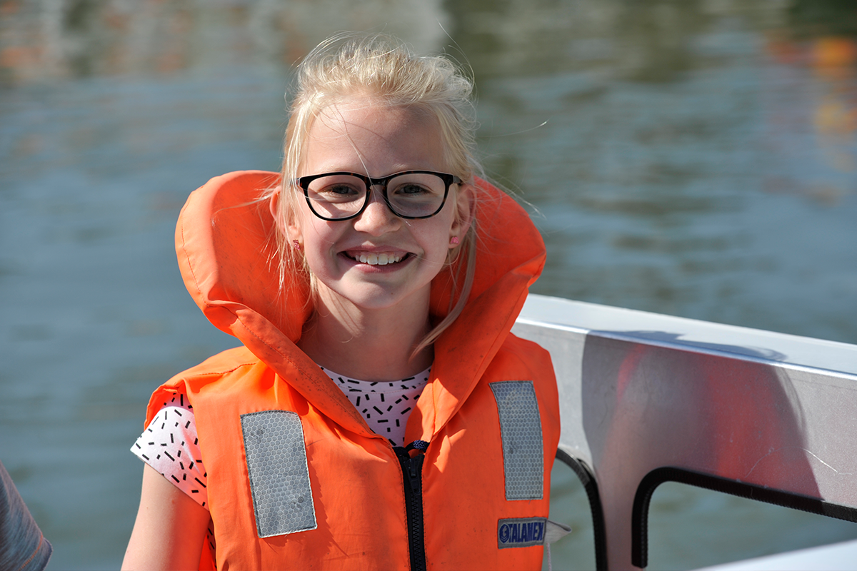 15 minuten varen bij Kids Marina Rotterdam