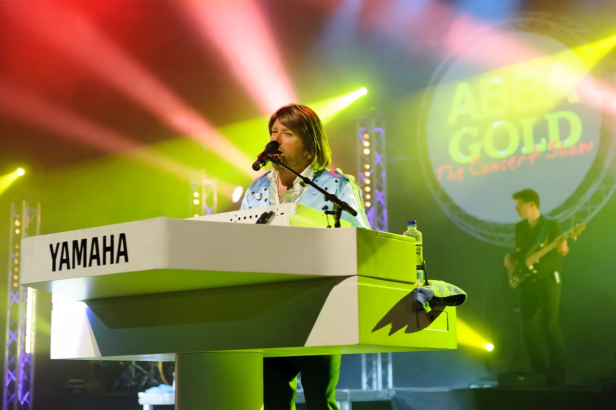 1e rang ticket ABBA Gold in Het Concertgebouw Amsterdam