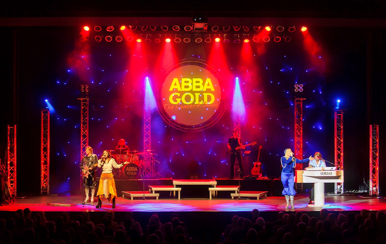 1e rang ticket ABBA Gold in Het Concertgebouw Amsterdam