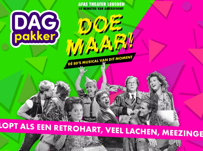 1e rang ticket Doe Maar! de Musical