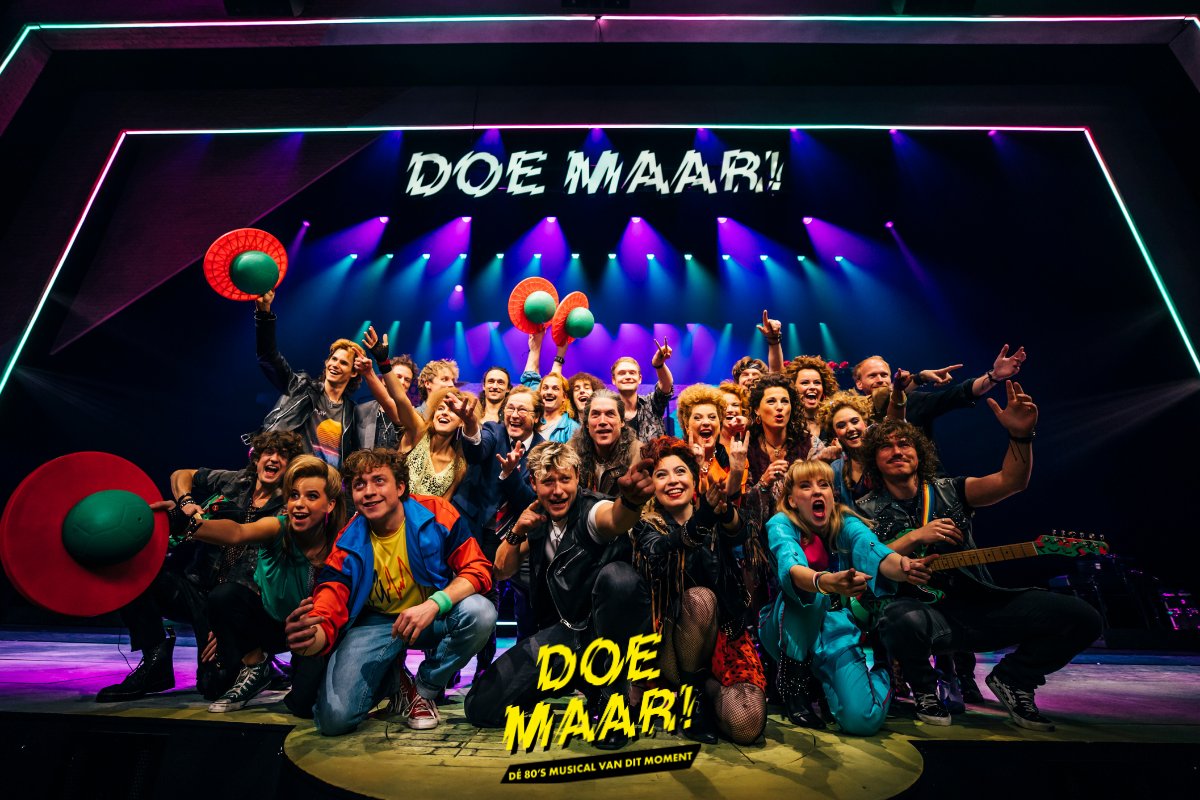 1e rang ticket Doe Maar! de Musical