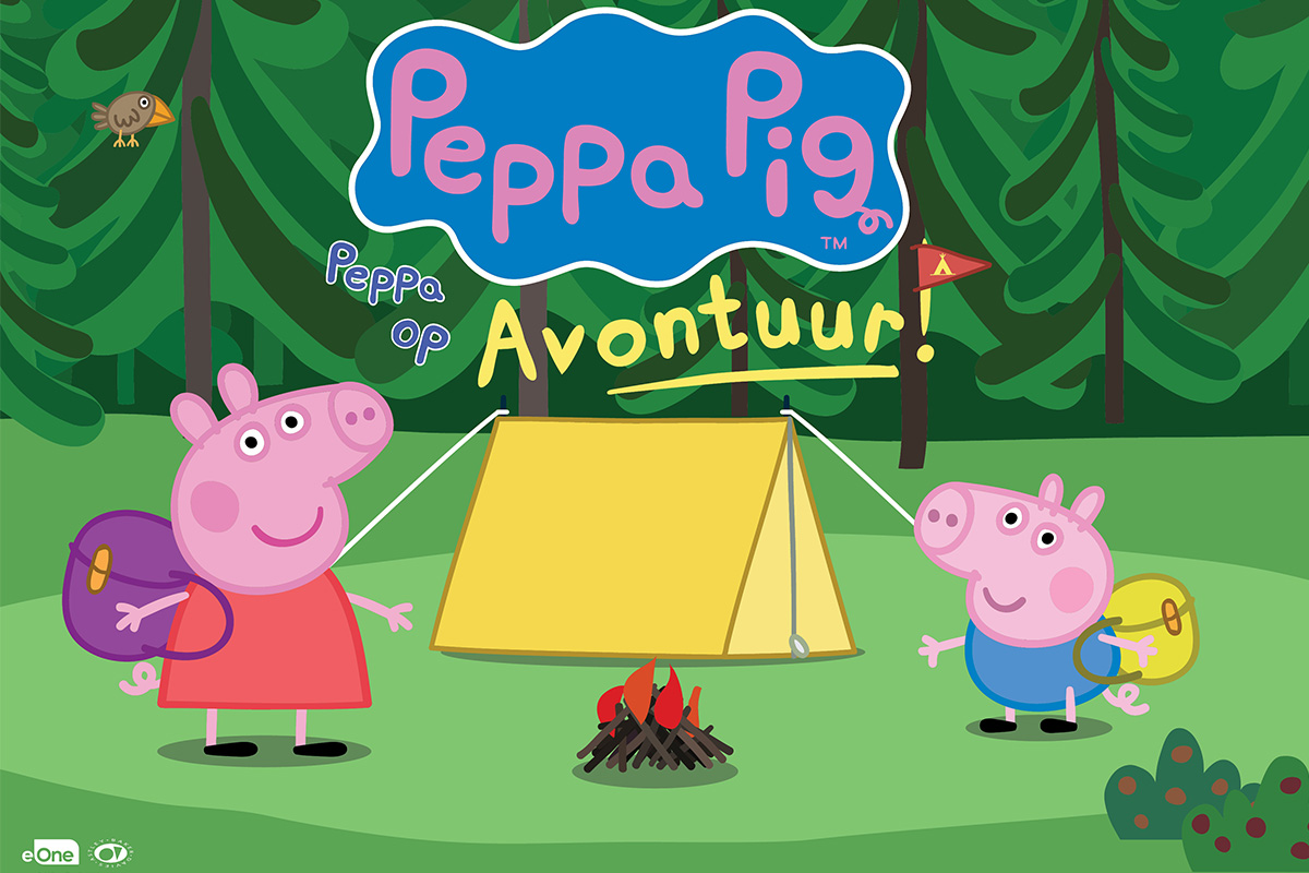 1e rang ticket Peppa Pig Live! - Peppa op Avontuur