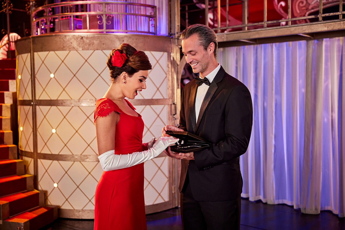 1e rang ticket de musical Pretty Woman 