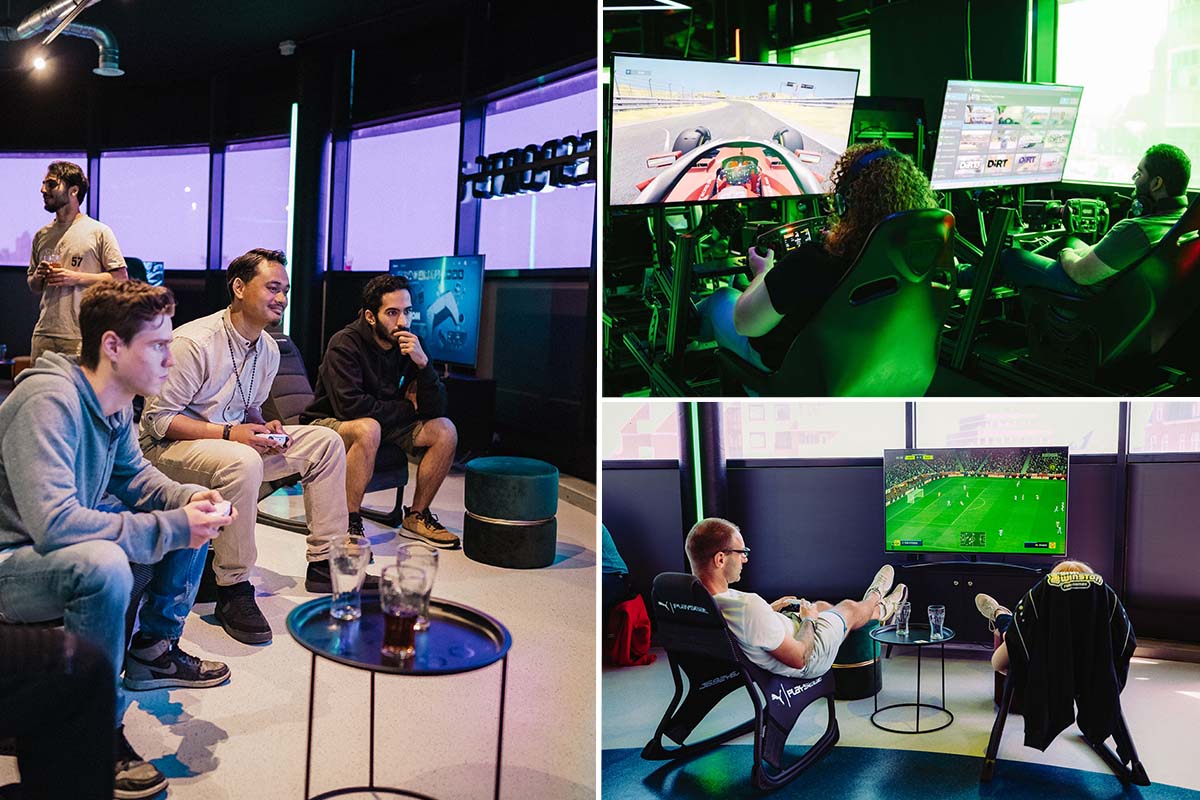 2 of 3 uur gamen bij Gammax Scheveningen