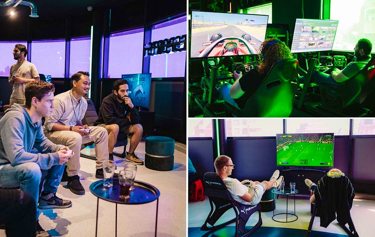 2 of 3 uur gamen bij Gammax Scheveningen