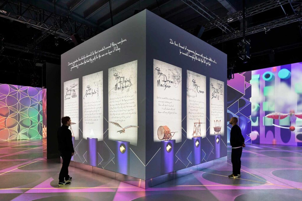 2 entreetickets Da Vinci Genius in Amsterdam