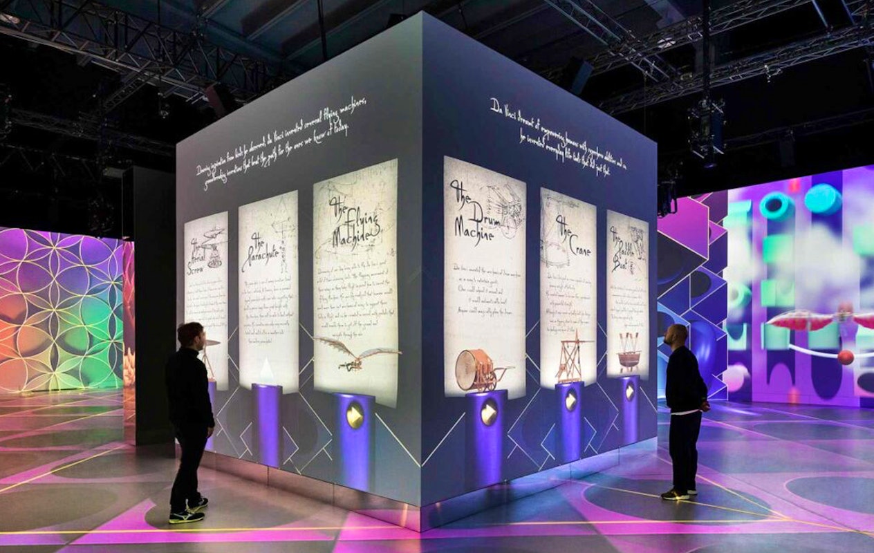 2 entreetickets Da Vinci Genius in Amsterdam