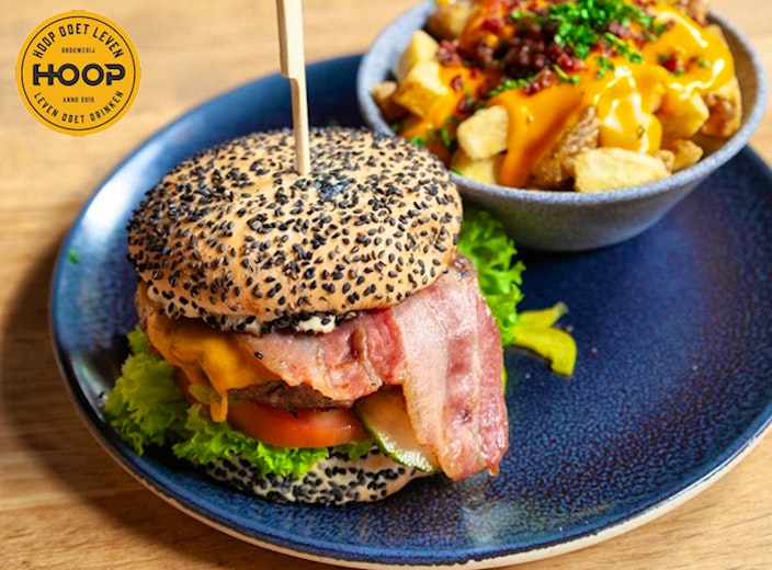 2- of 3-gangen keuzediner bij Restaurant HOOP