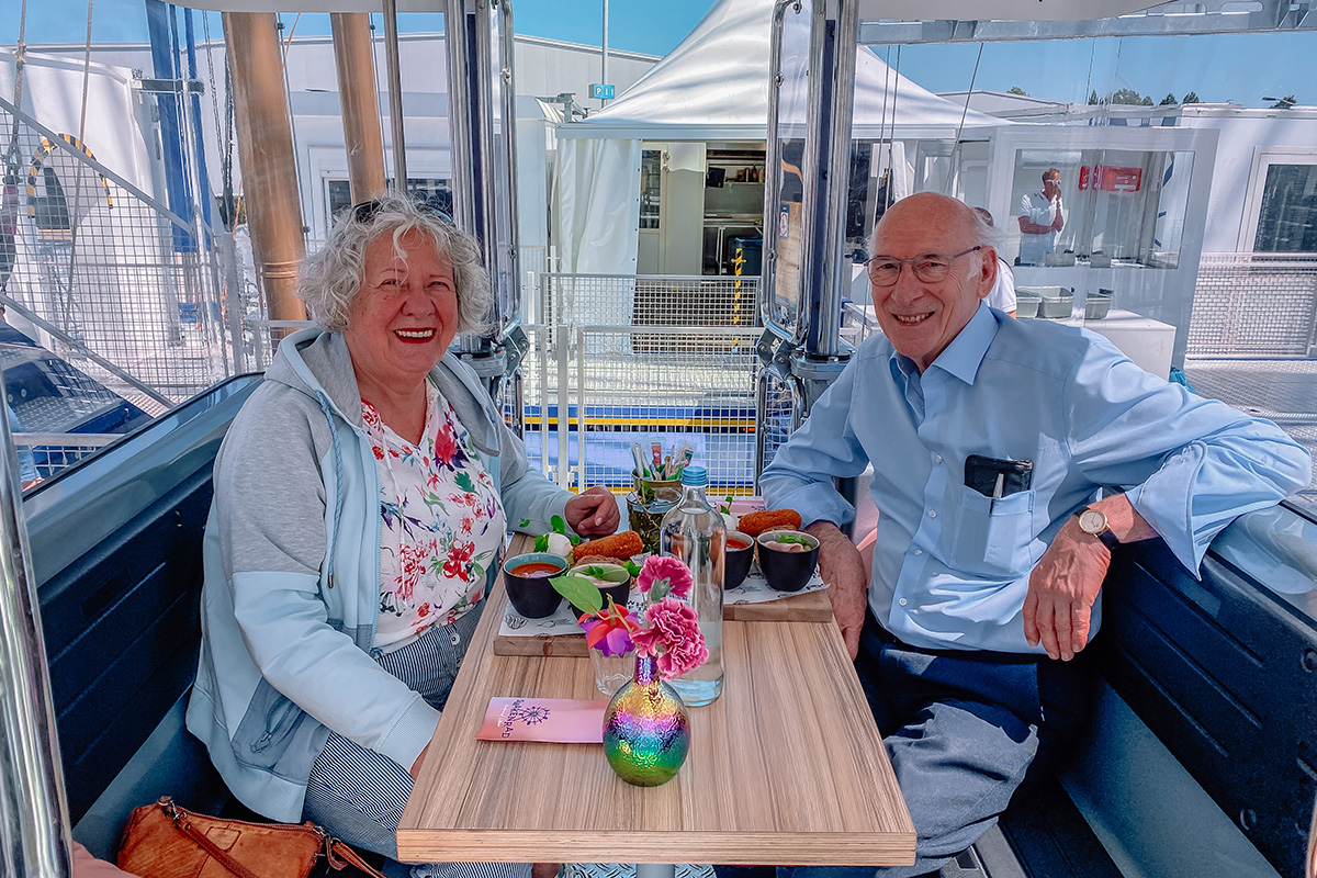 2-gangen diner in het Smakenrad (vanaf 2 personen)