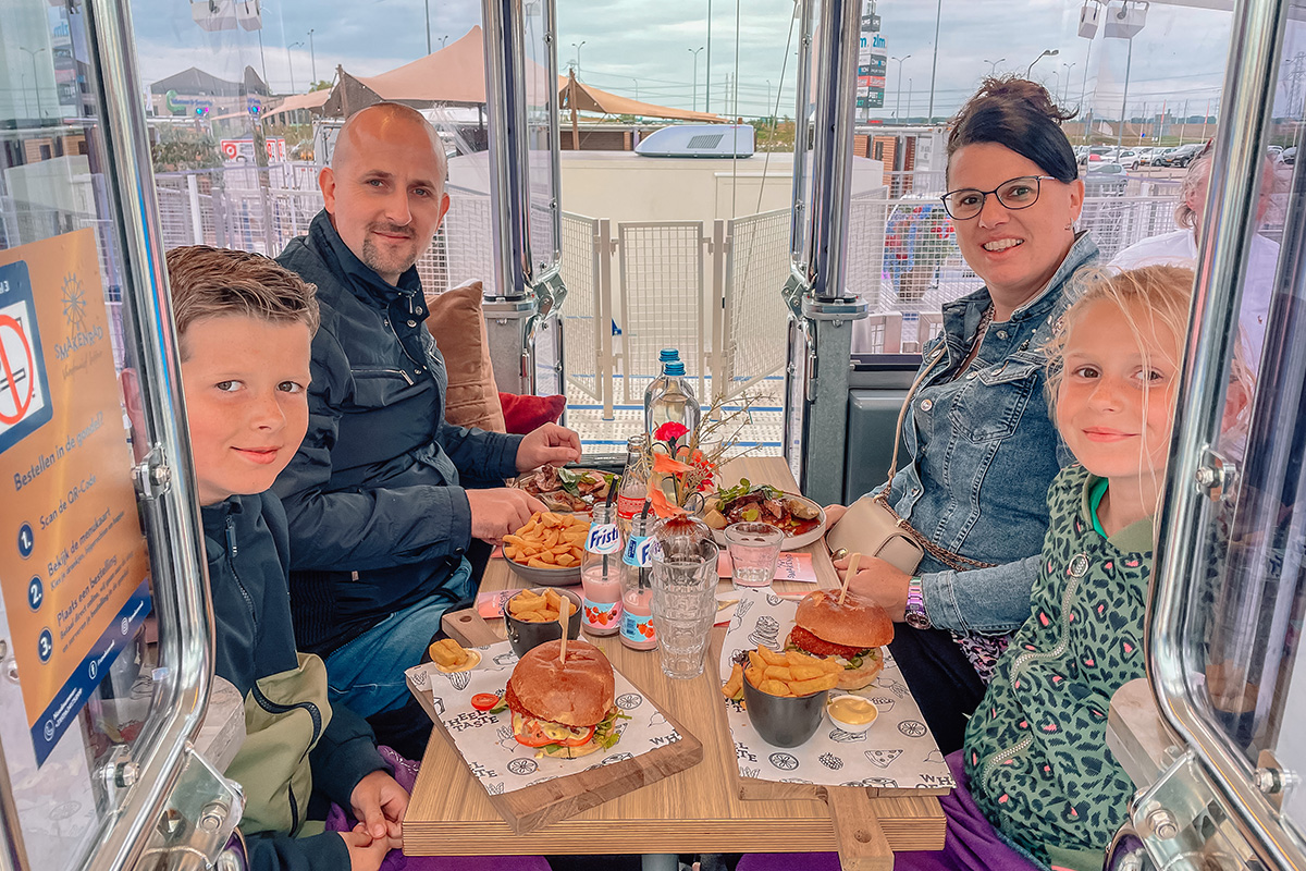 2-gangen diner in het Smakenrad (vanaf 2 personen)
