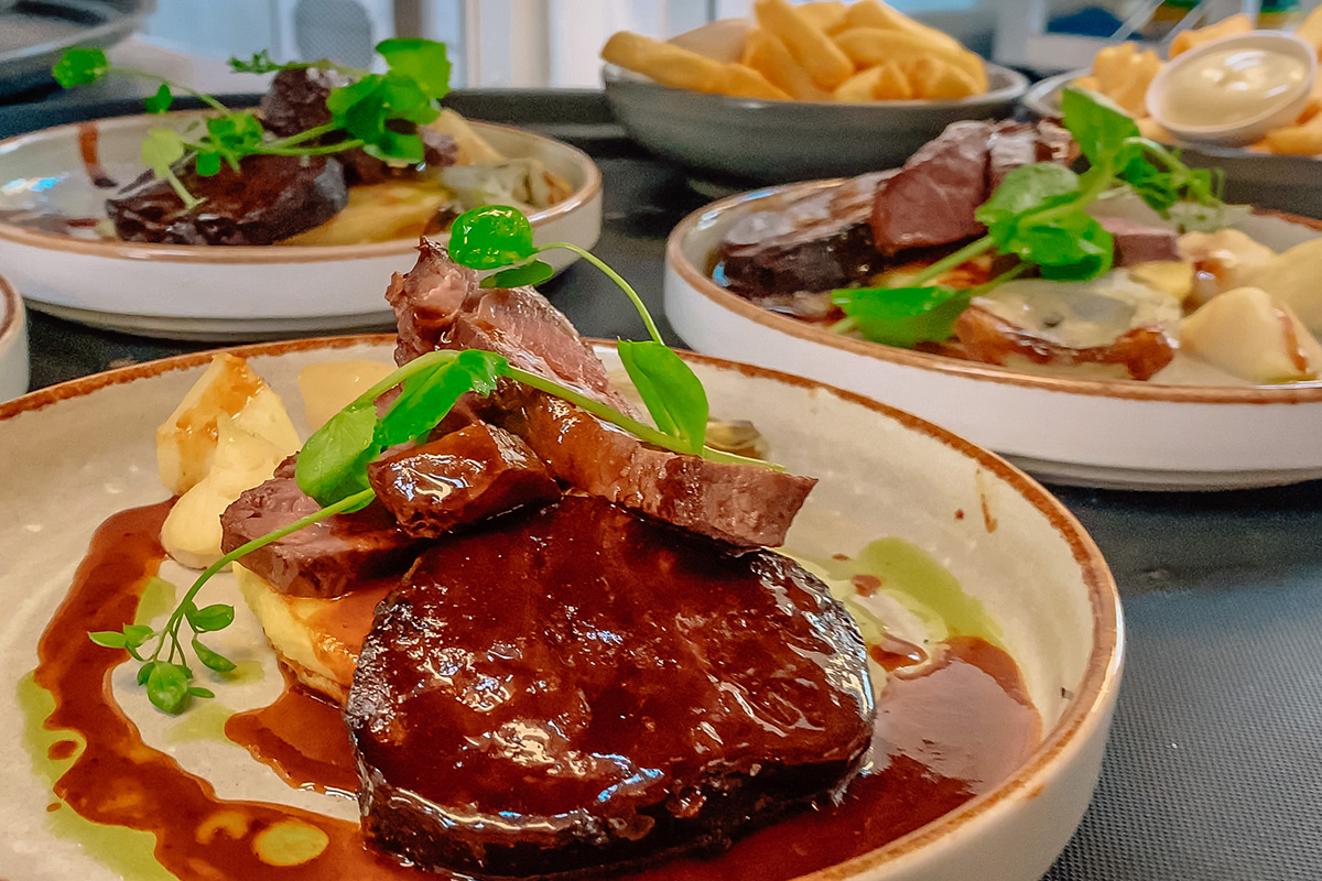2-gangen diner in het Smakenrad (vanaf 2 personen)