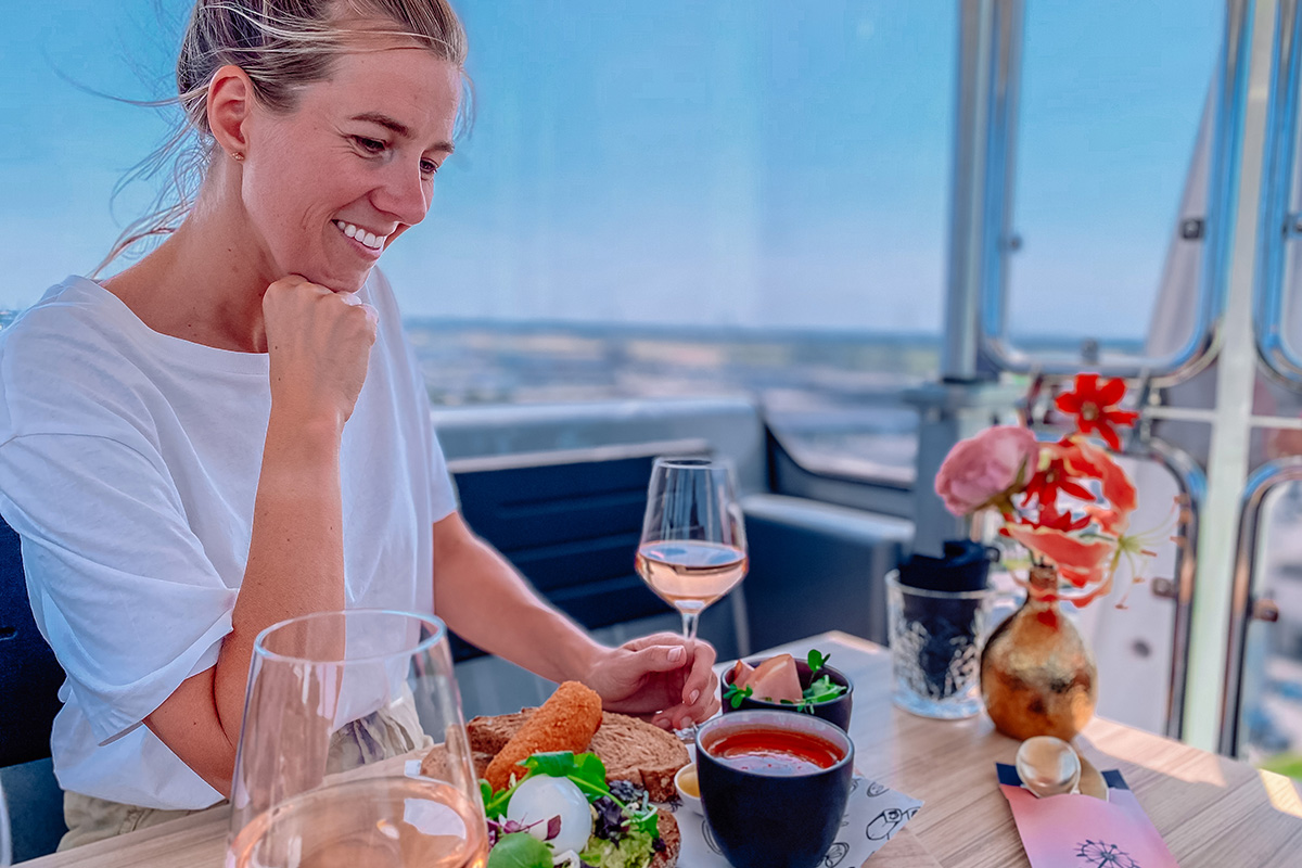 2-gangen diner in het Smakenrad (vanaf 2 personen)