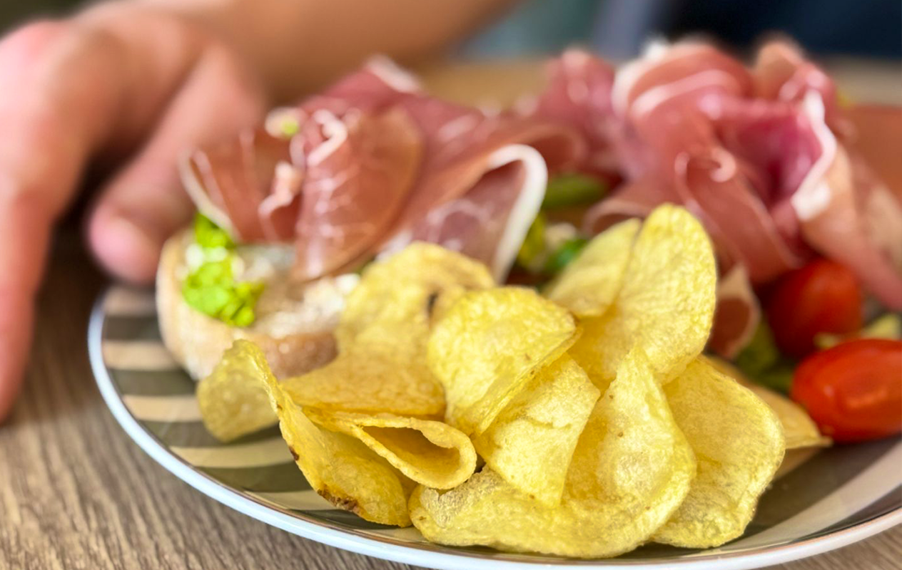 2-gangen keuzelunch bij Schepsels IJscafé