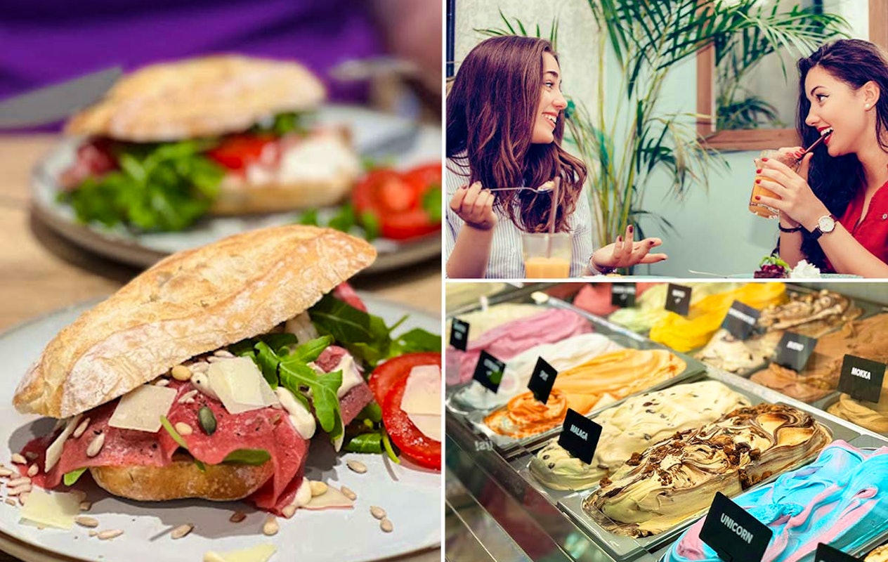 2-gangen keuzelunch bij Schepsels IJscafé