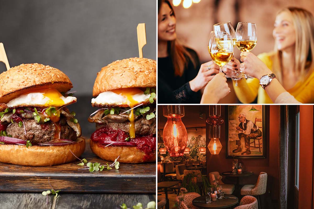 2-gangen keuzemenu bij Black & Blue 