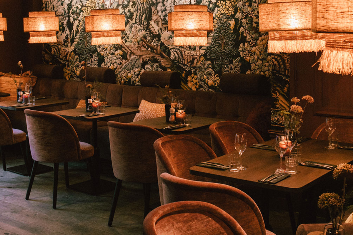 2-gangen keuzemenu bij Black & Blue 