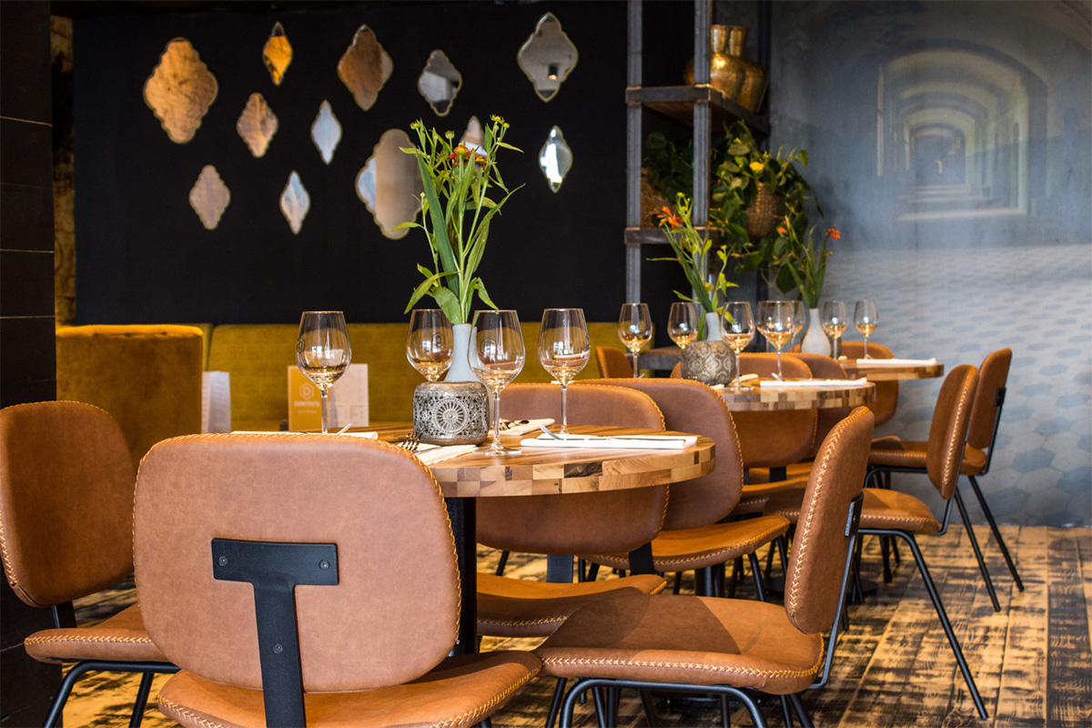 3-gangen keuzemenu bij Dimitri's