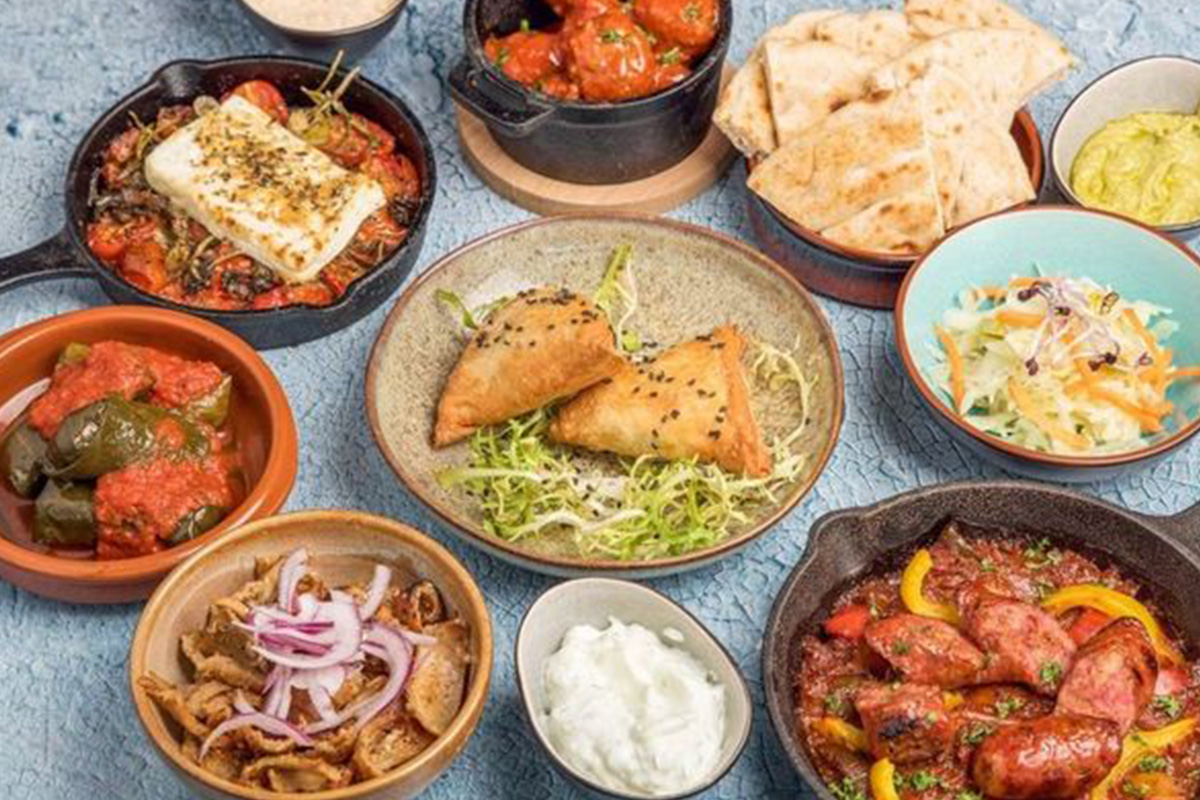 3-gangen keuzemenu bij Dimitri's