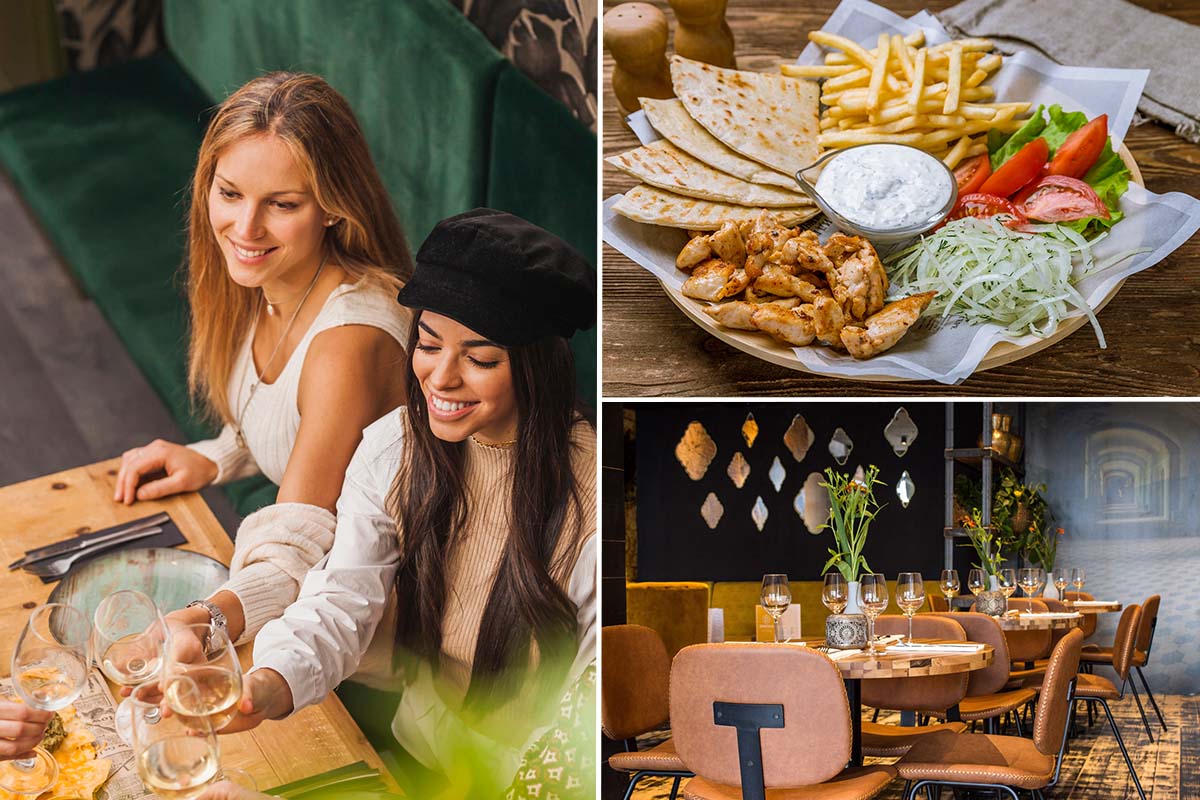 3-gangen keuzemenu bij Dimitri's