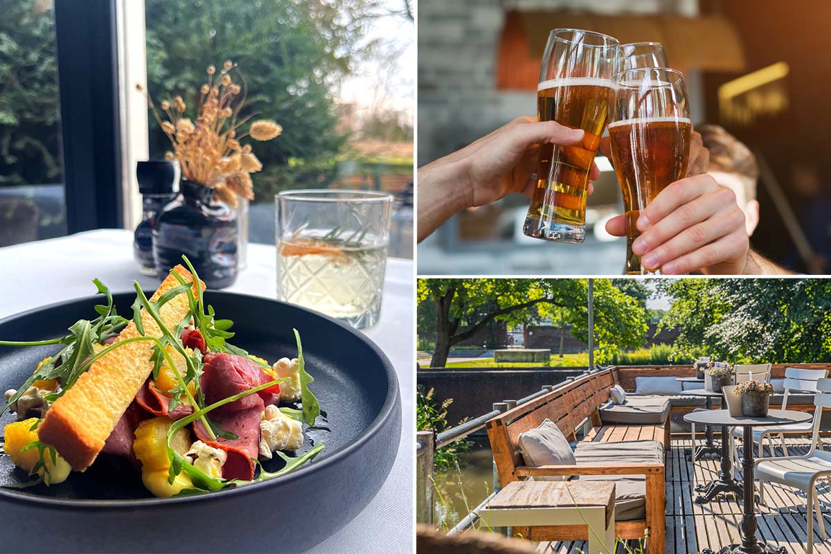 2-gangen lunch of 3-gangen diner + drankje bij Bistrot Volte