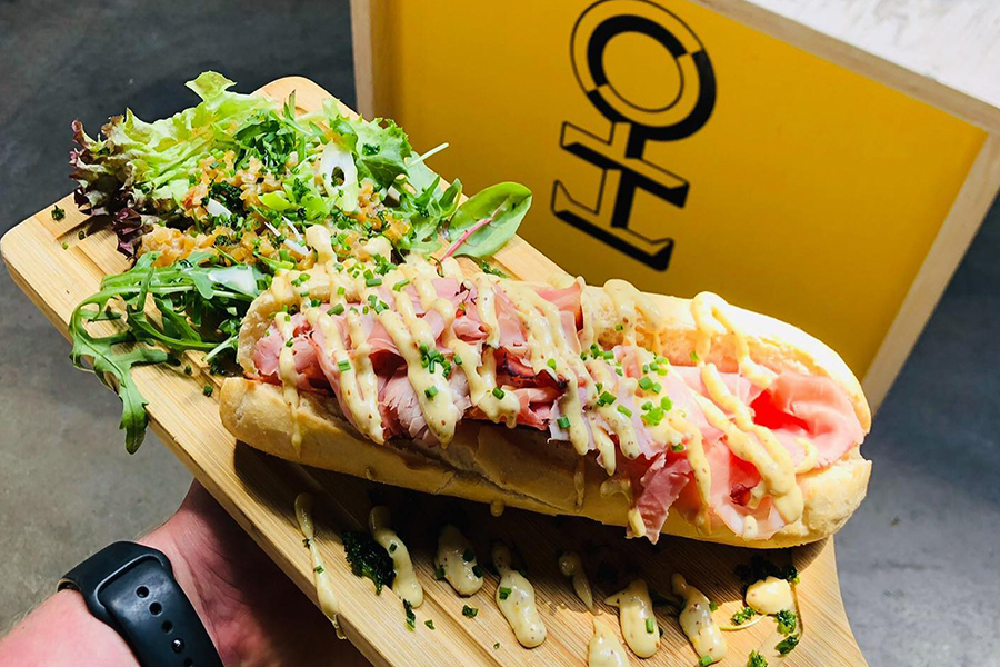 2-gangenlunch à la carte bij Restaurant HOOP