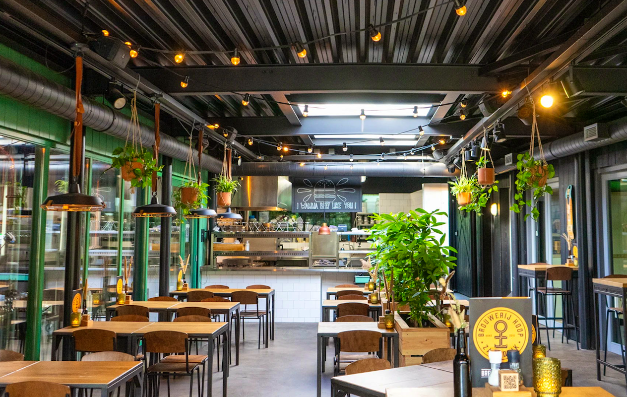 2-gangenlunch à la carte bij Restaurant HOOP